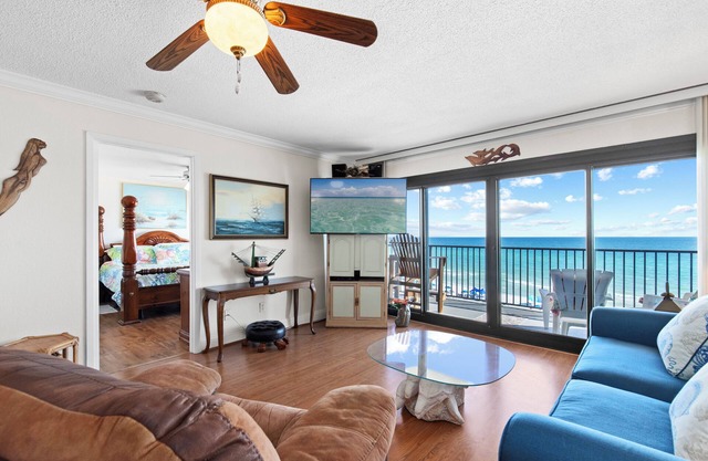 Commodore 608 2BR Beachfront Retreat with Gulf Views and Large Balcony