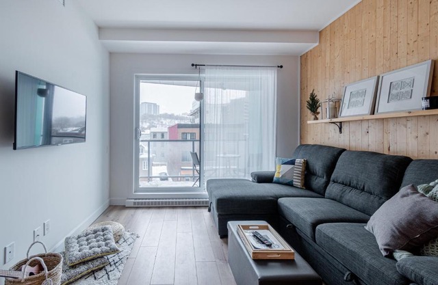 Condo Old Quebec - Gym - AC - Indoor Parking - Rooftop