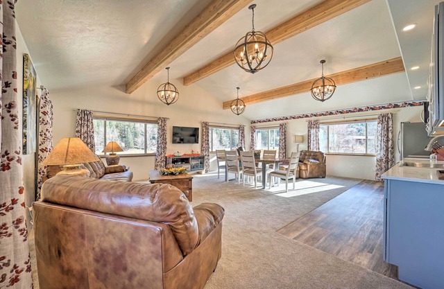 Contemporary Home Along Ouray's River Walk!
