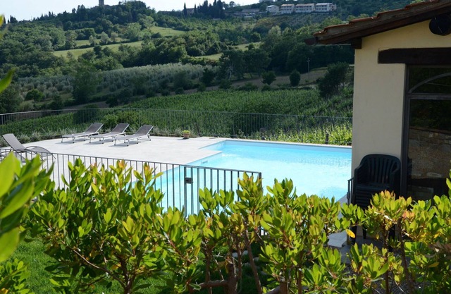 Cosy apartment for 2 guests with WIFI, pool, TV and pets allowed, close to Arezzo