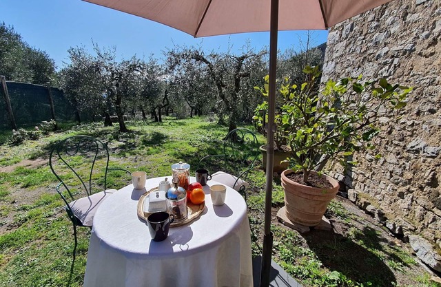 Cosy apartment in villa for 4 guests with WIFI and pets allowed, close to Lucca