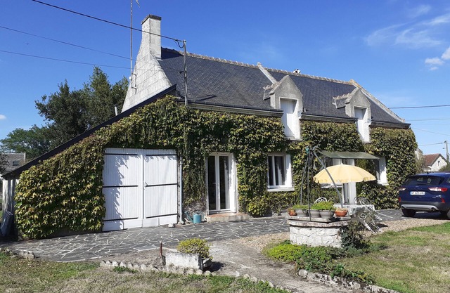 Country cottage at brehemont inside the old touraine in the Loire valley