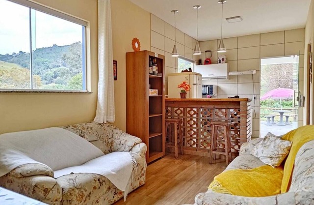 Country house with outdoor hot tub