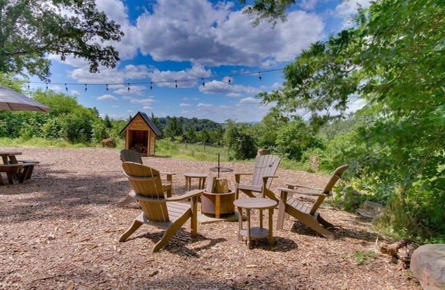 Covered Wagon Camping with Valley View, Sleeps 4