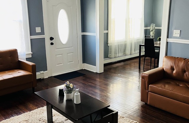 Cozy 2-Bedroom Home allows you work remotely or hybrid with Wi-Fi
