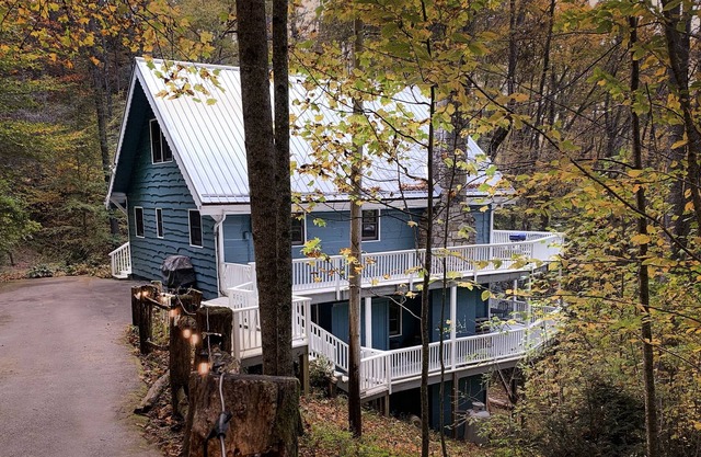 Cozy A Frame Cottage above Lake Glenville - Pet Friendly