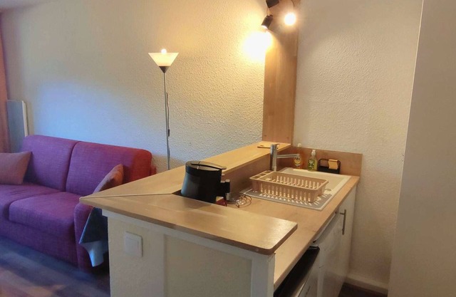 Cozy apartment 35m², 2 rooms with balcony, near slopes