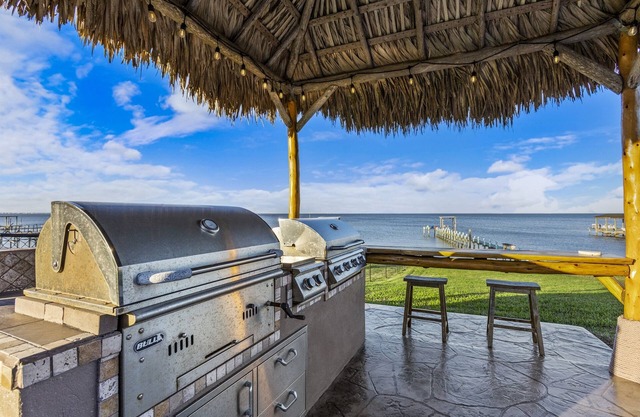 Cozy Bayfront Home with Private Pool & Pier