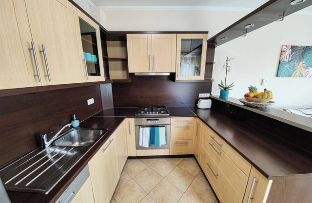 Cozy, bright apartment in Veszprém's downtown with a spacious terrace