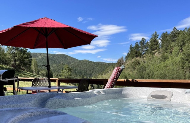 Cozy cabin. Quiet valley. Hot tub & views. Close to everything CO has to offer.