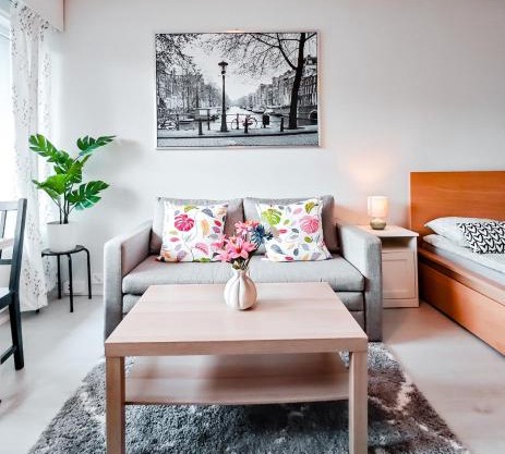 Cozy & Comfy Studio, 14 Mins from Airport, 18 Mins to City Center