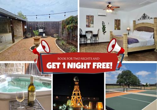 Cozy Fredericksburg Retreat Fire Pit & Wineries