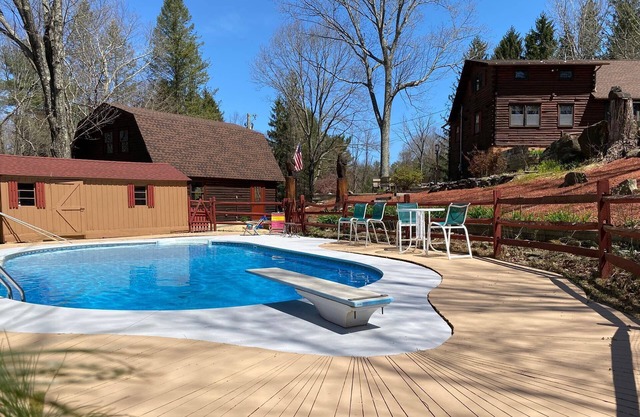 Cozy Moose Log Cabin - Pool, Trails, Secluded Retreat