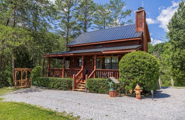 Cozy Pet Friendly Cabin! Pool Access, & Hot Tub!