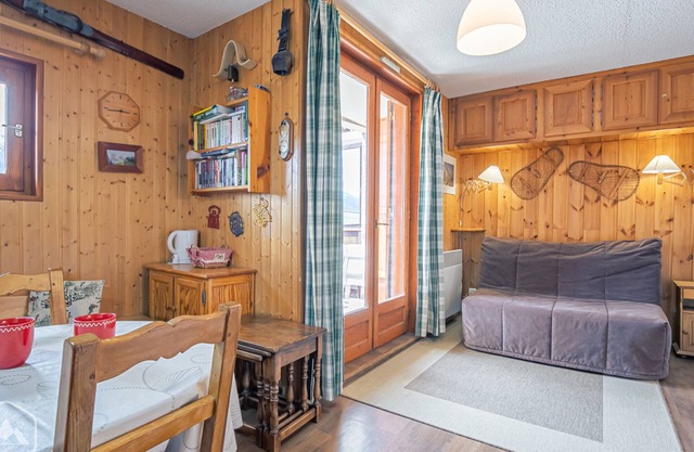 Cozy studio 3 ppl, mountain view in Aussois