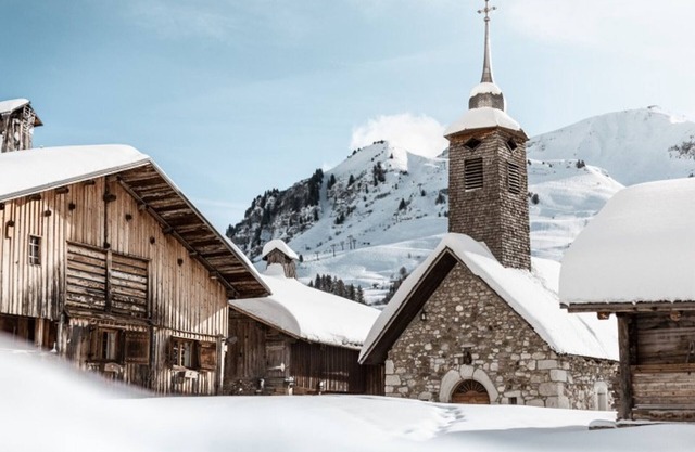 Cozy studio for 3 with parking in Grand-Bornand
