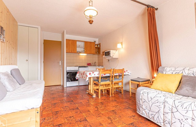 Cozy studio for 3, balcony, near ski lifts Aussois
