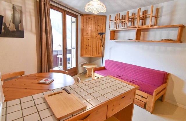 Cozy Studio for 3 with Balcony, Near Ski Lifts and Shops, Valloire