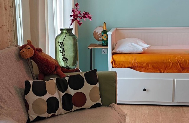 Cozy studio with AC and fast WiFi in charming Athina