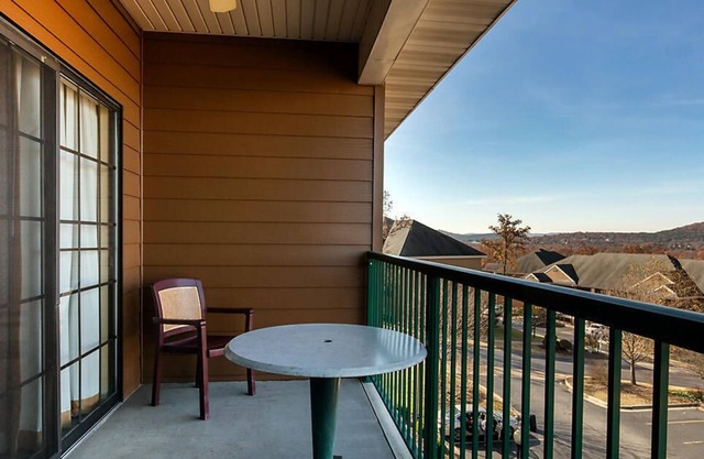 Cozy units at The Falls Village Resort in Branson!