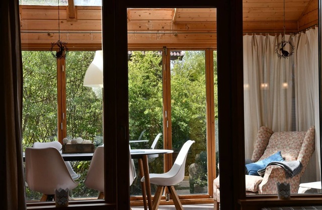 Cozy vacation home with conservatory near the Waldseebad