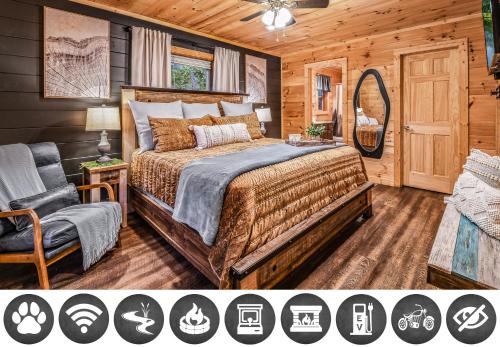 Creekside on the Bluff cabin