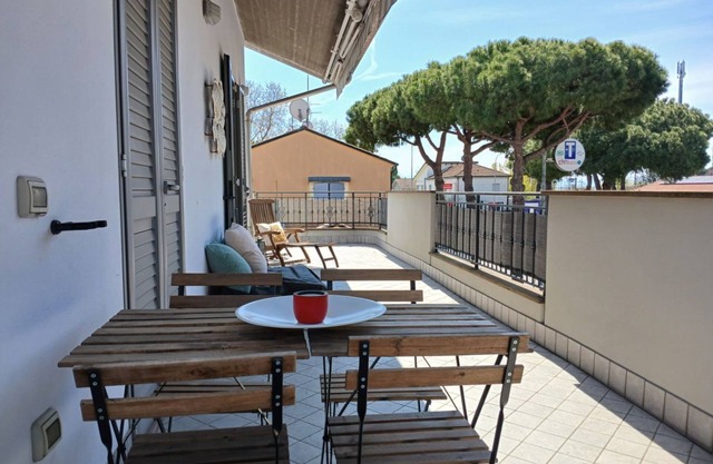 CV002 - Cervia, new two-room apartment with large terrace and parking space