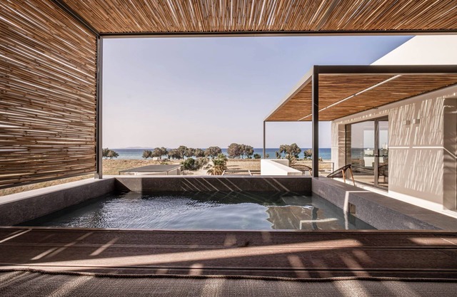 Dazzling Tinos Beachfront Suite | Adults only | Crystal Cove Suite | 2 Bedrooms.