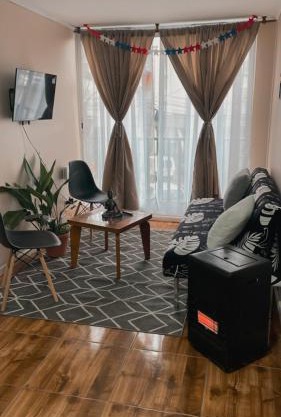 Departamento Dichato hasta 7 personas frente a la playa