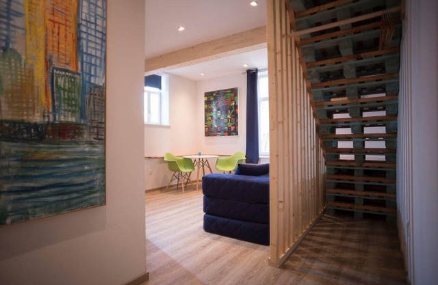 Der einstige TAUBENSCHLAG in der Hofstallung, 2-geschossiges Deluxe-Maisonette-Apartment