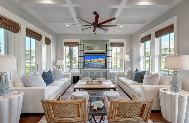 Designer-Chic Beach Home on Great Lawn w/Fire Pit+More Great Amenities!