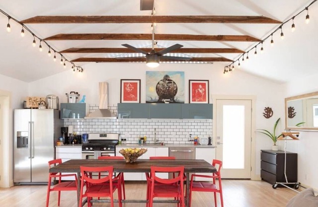 Designer Chic Loft Retrofitted in a 1923 Craftsman home
