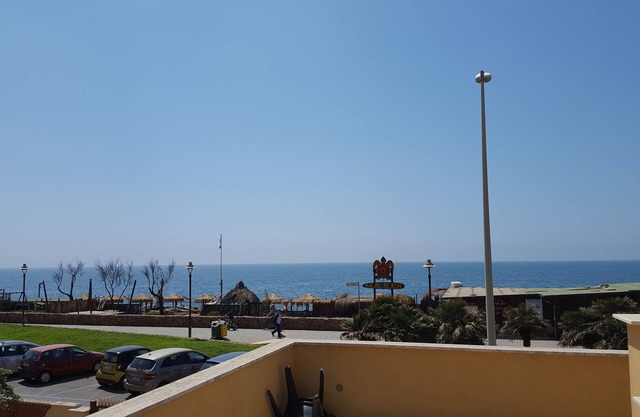 Detached house facing the sea