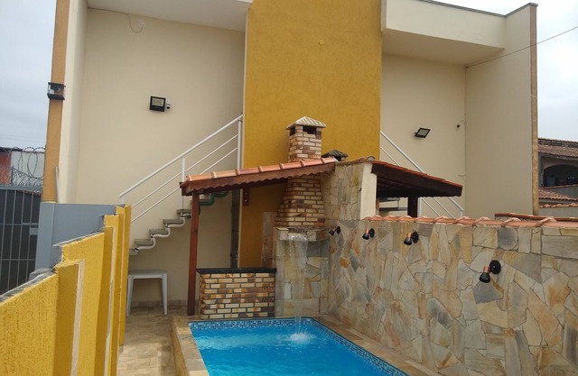 Detached House with 30° Heated Pool on Itanhaém Beach Side