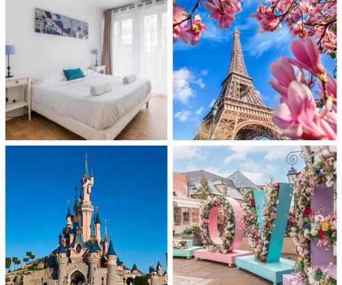 Disney, very spacious comfortable 3 bedrooms family apartment, 8 pers, wifi, NETFLIX