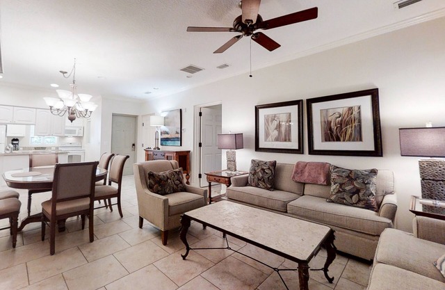 Dog-Friendly Home Located In Gated Community w/Shared Pool, WiFi, Central AC, WD