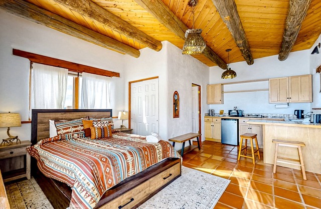 Dog-friendly studio with mountain/beautiful sunset views and AC