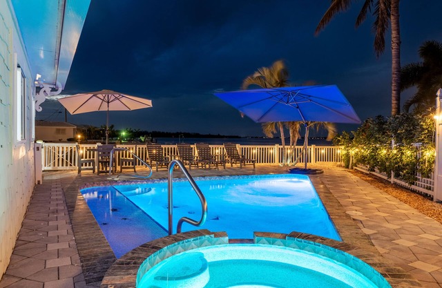 ⚓ Dolphin Bay! Canal front, pool/spa, game room!⚓