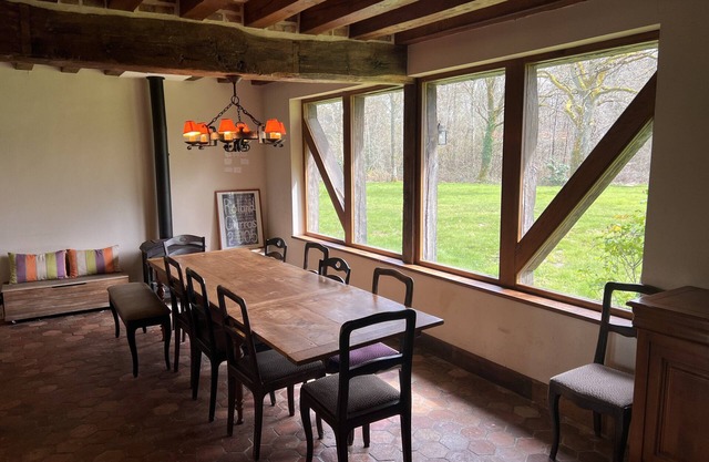 Domaine Les Muids - Gîte "les Oiseaux". Piscine et Forêt Privée Proche de Paris