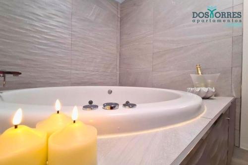Dos Torres Bárbol - Jacuzzi en la Habitación y Garaje en el Centro
