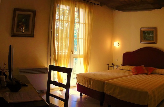 Double/twin room in a 16th century farmhouse