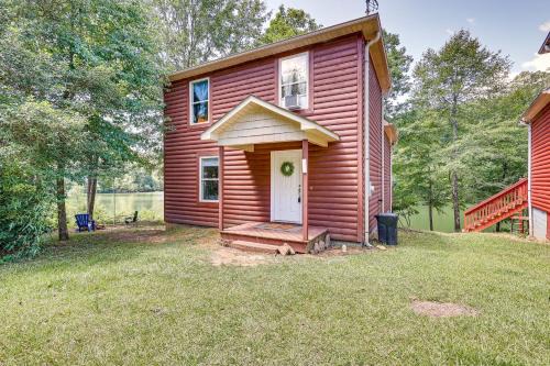 Double Springs Cabin Stay with Deck and Shared Dock!