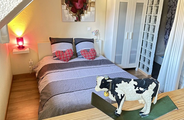 Duplex St Léon* located in Eguisheim with private parking and 10km from Colmar