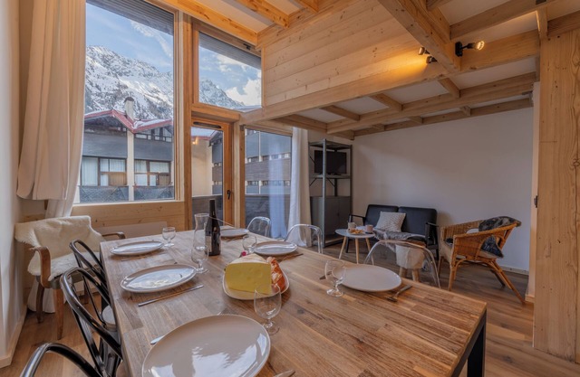 Duplex view mont-blanc for 6, Argentière (Chamonix), France