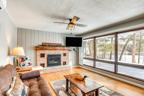 Eagle River Snowmobile and Lakefront Escape