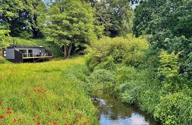 Eco-Retreat with River Views in Shropshire