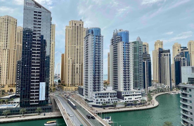 Elegant Studio in #Dubai Marina Near Beach & Metro