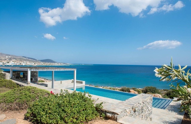 Elite Paros Villa | Villa Sea Front | 3 Bedrooms | Private Pool & Amazing Sea.
