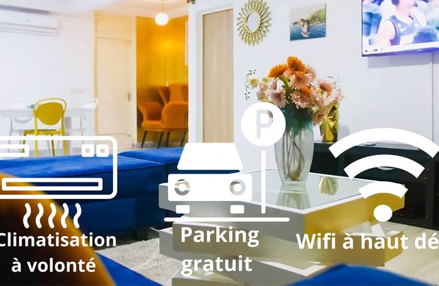 Ella Home / Villa Abidjan / Climatisation / Wi-fi / Parking Gratuit