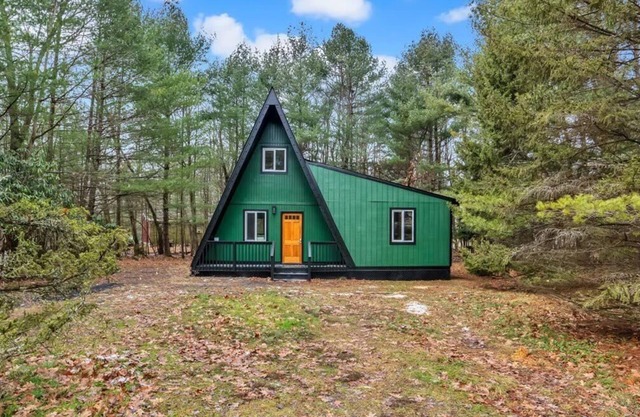 Enchanted A-Frame Cabin | Hot Tub | Firepit